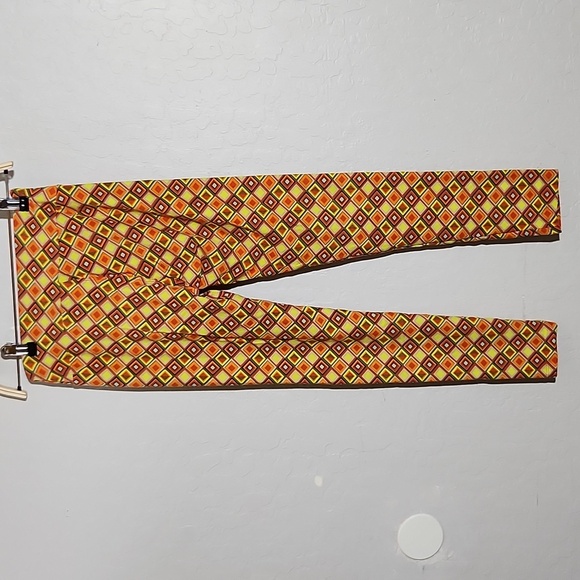 LULAROE LLR OS Groovy Patterned Buttery Soft Legging One Size - Picture 3 of 6